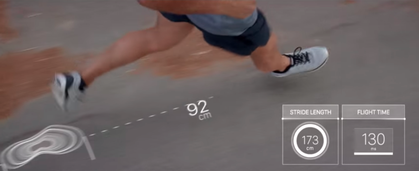 HIdden inside the waistband of both is a 9-axis inertia measurement unit (IMU) and a Bluetooth LE unit that gathers and shares data with a paired smartphone app