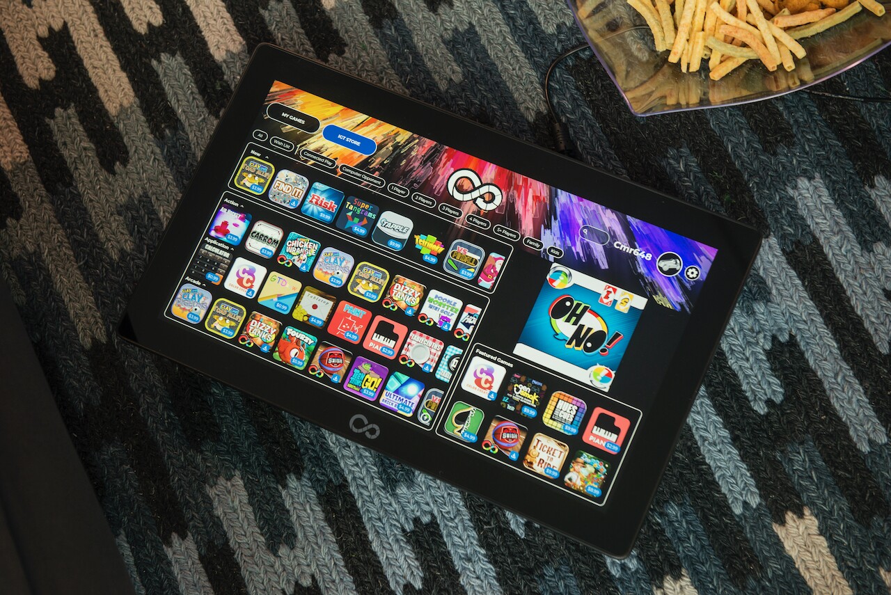 The Infinity Game Board tips the scales at a claimed 7.4 lb (3.4 kg)