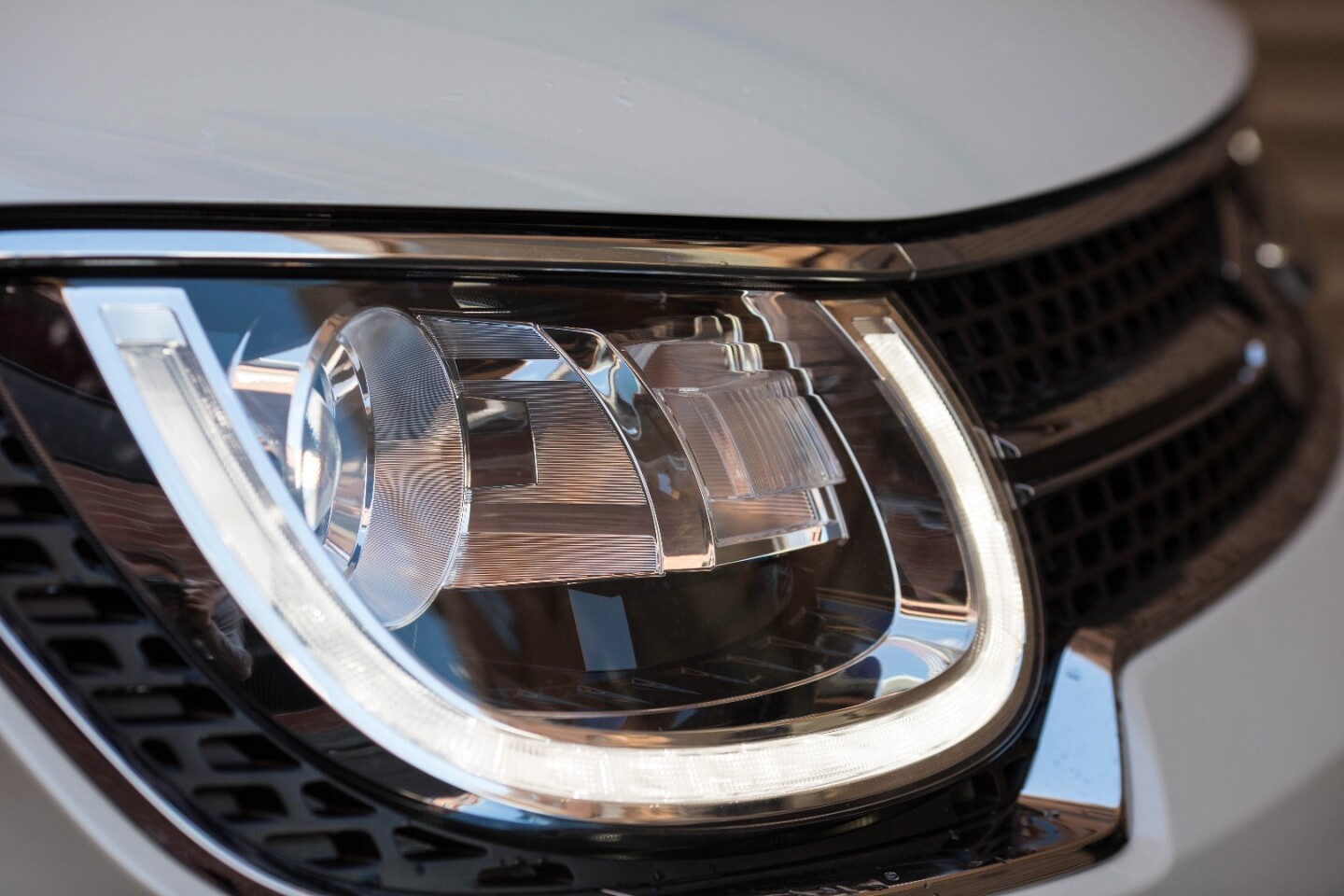 The LED headlamps on the Ignis are a key part of its cutesy looks