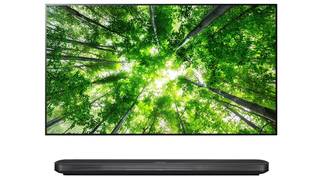 The top-of-the-line LG Signature OLED W8