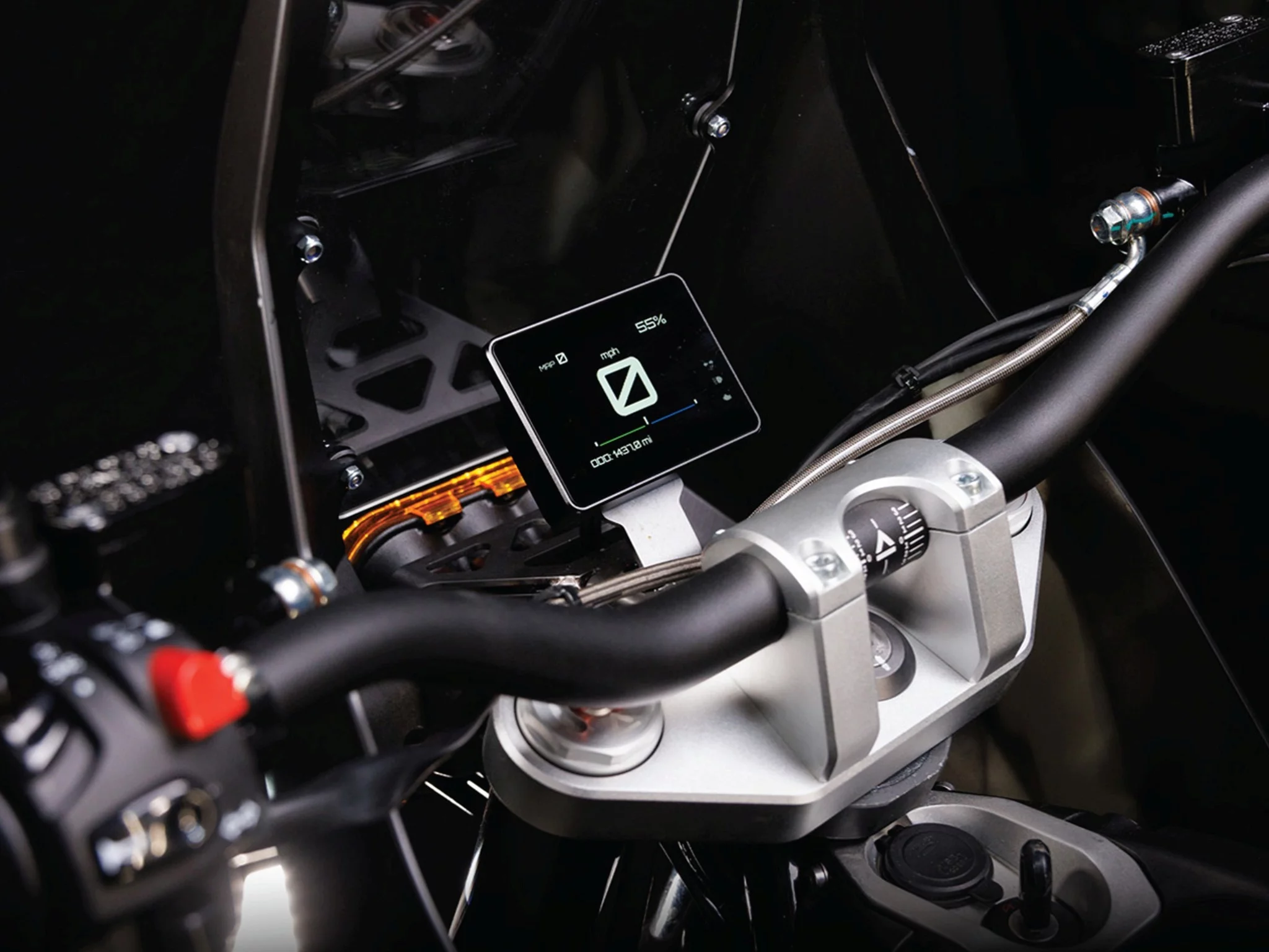 You get off-throttle regenerative braking, reverse, and low-speed control to tackle wild adventures