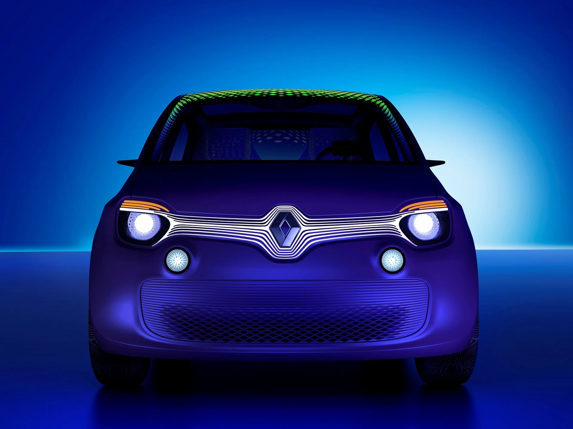 Twin'Z retains design elements from Renault's 5 and Twingo series