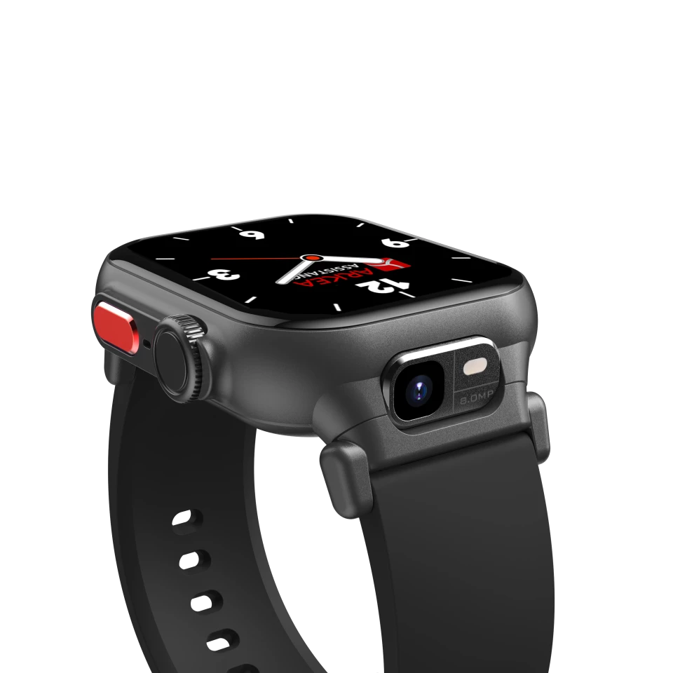 The TrueSmart 2 smartwatch features a 2-inch AMOLED touch display, dual cameras, 4G LTE and Wi-Fi