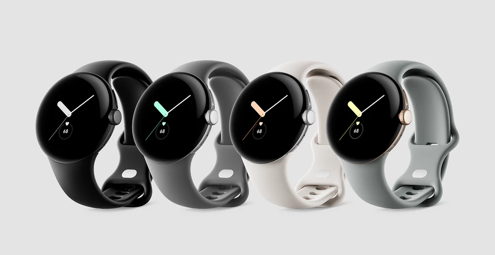 The undeniably stylish Pixel Watch runs Wear OS 3.5, features a 320-ppi AMOLED always-on display, and is powered by a Samsung Exynos 9110 chipset supported by 2 GB of RAM and 32 GB of storage