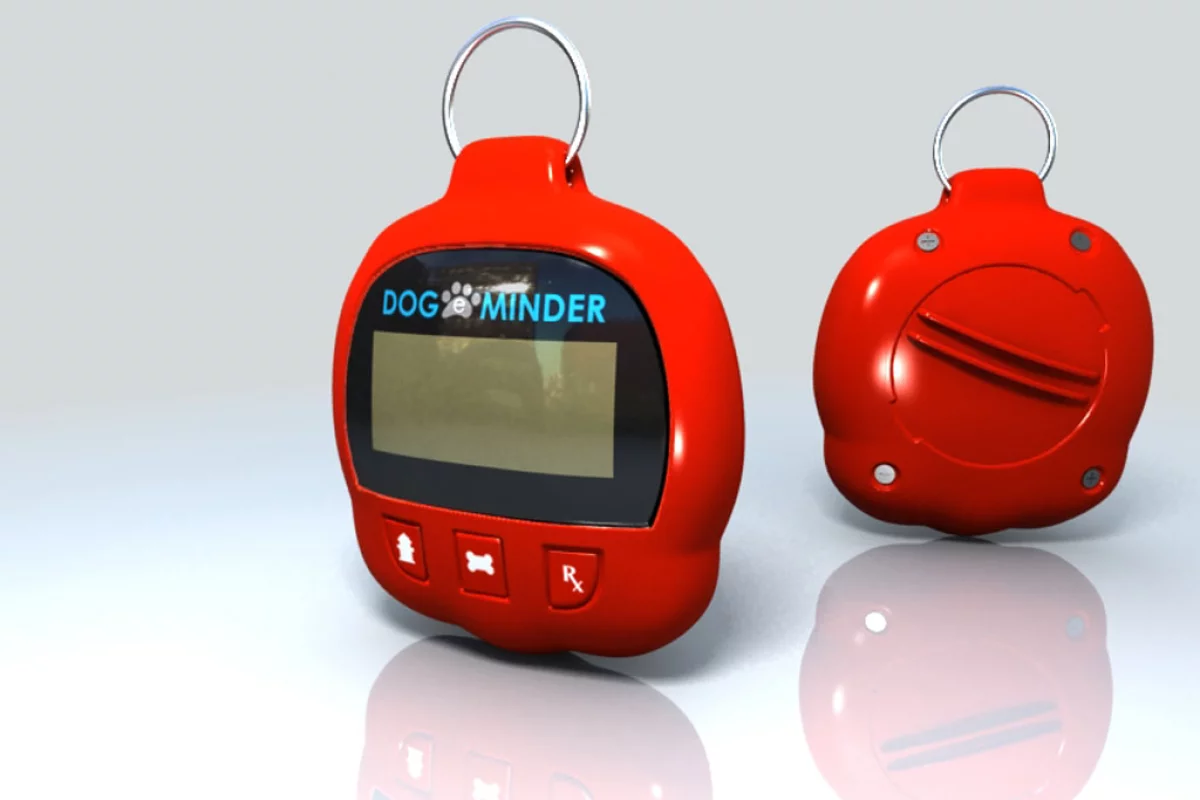 The Dog-e-Minder lets you know the last time your pet had a meal, some exercise and its medication. It also doubles as an ID tag