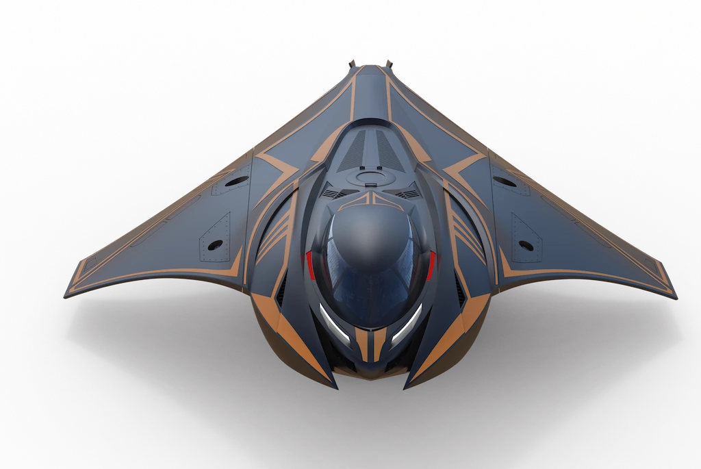 Clearly inspired by the manta ray