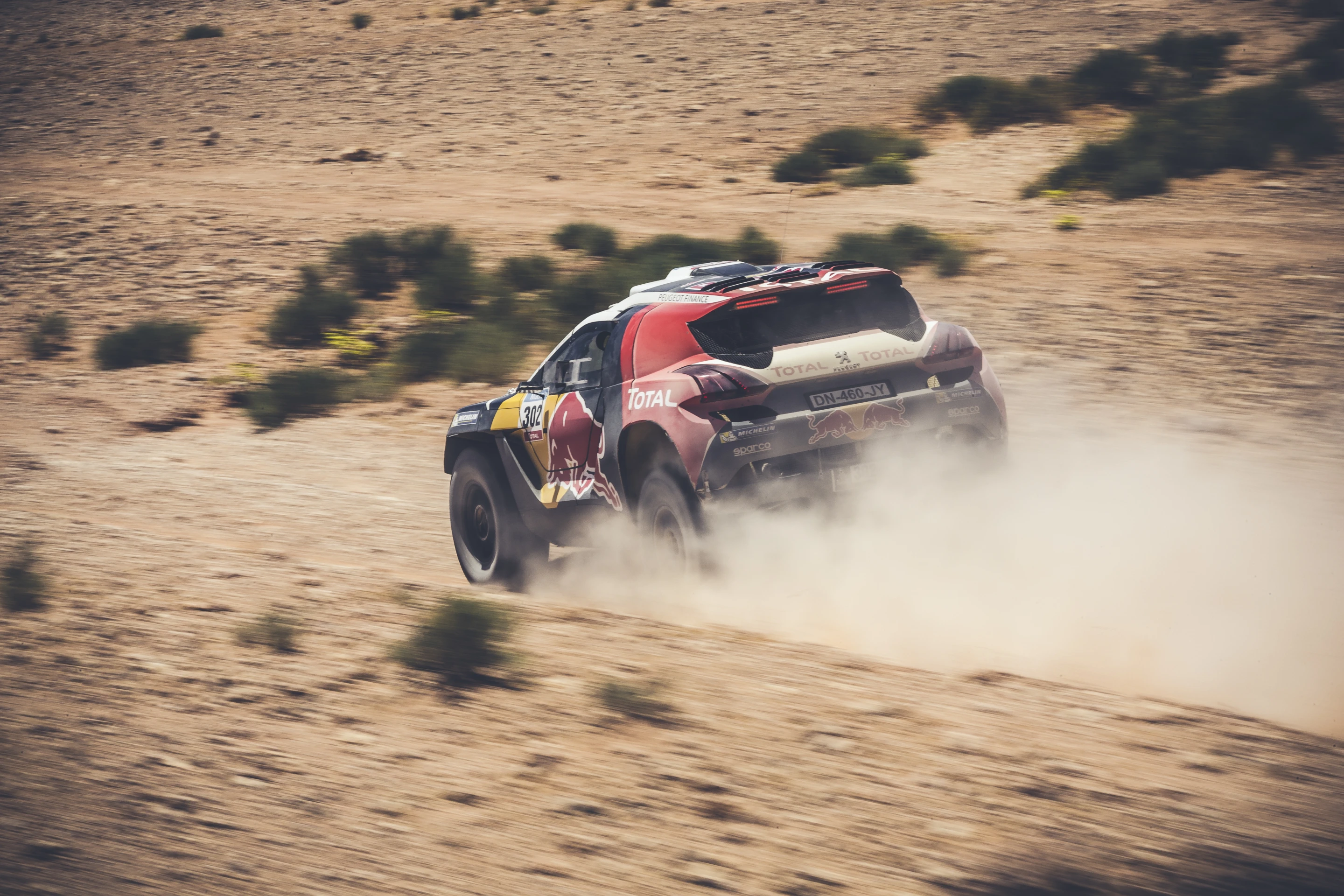 Peugeot 2008 DKR testing and development