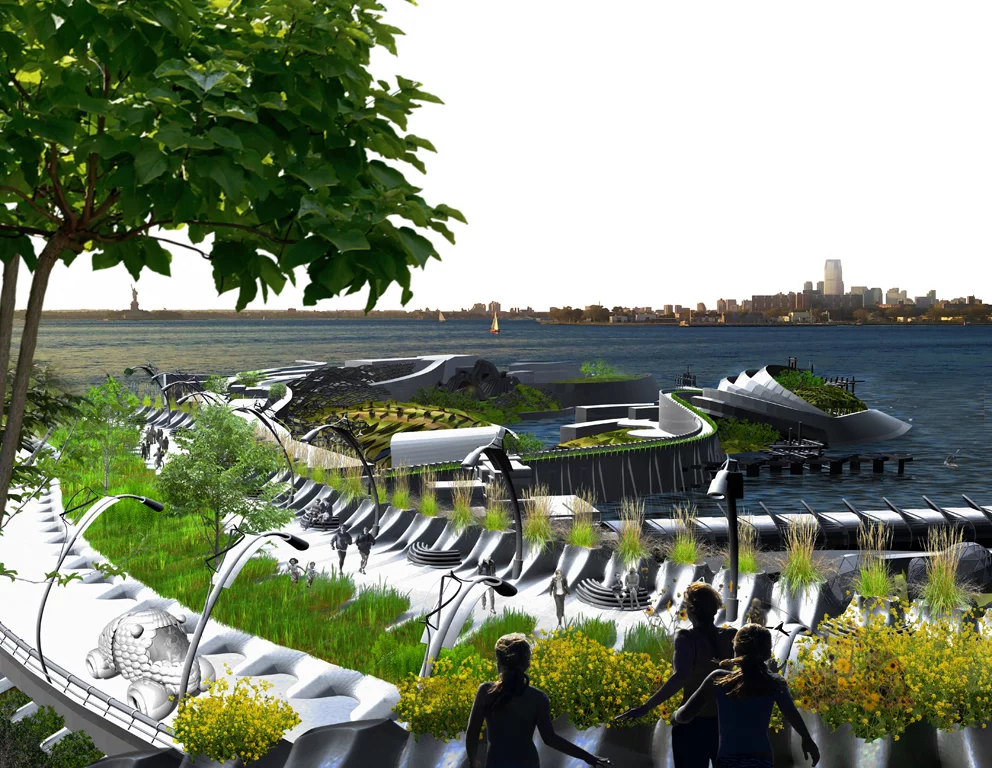 Urbaneer Resilient Water Infrastructure by Terreform ONE, Urban Design Merit Award Winner (image: Terreform ONE)