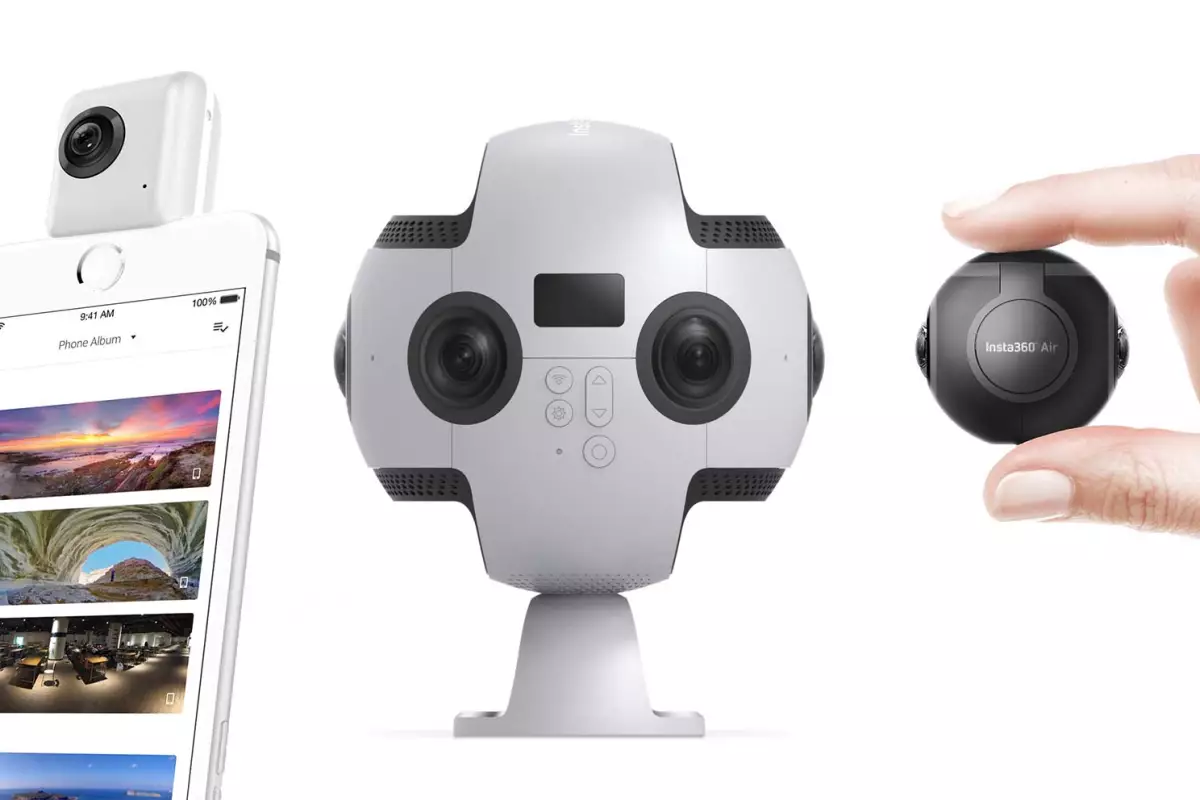 Insta360 has all the bases covered with its Nano, Pro and Air model cameras