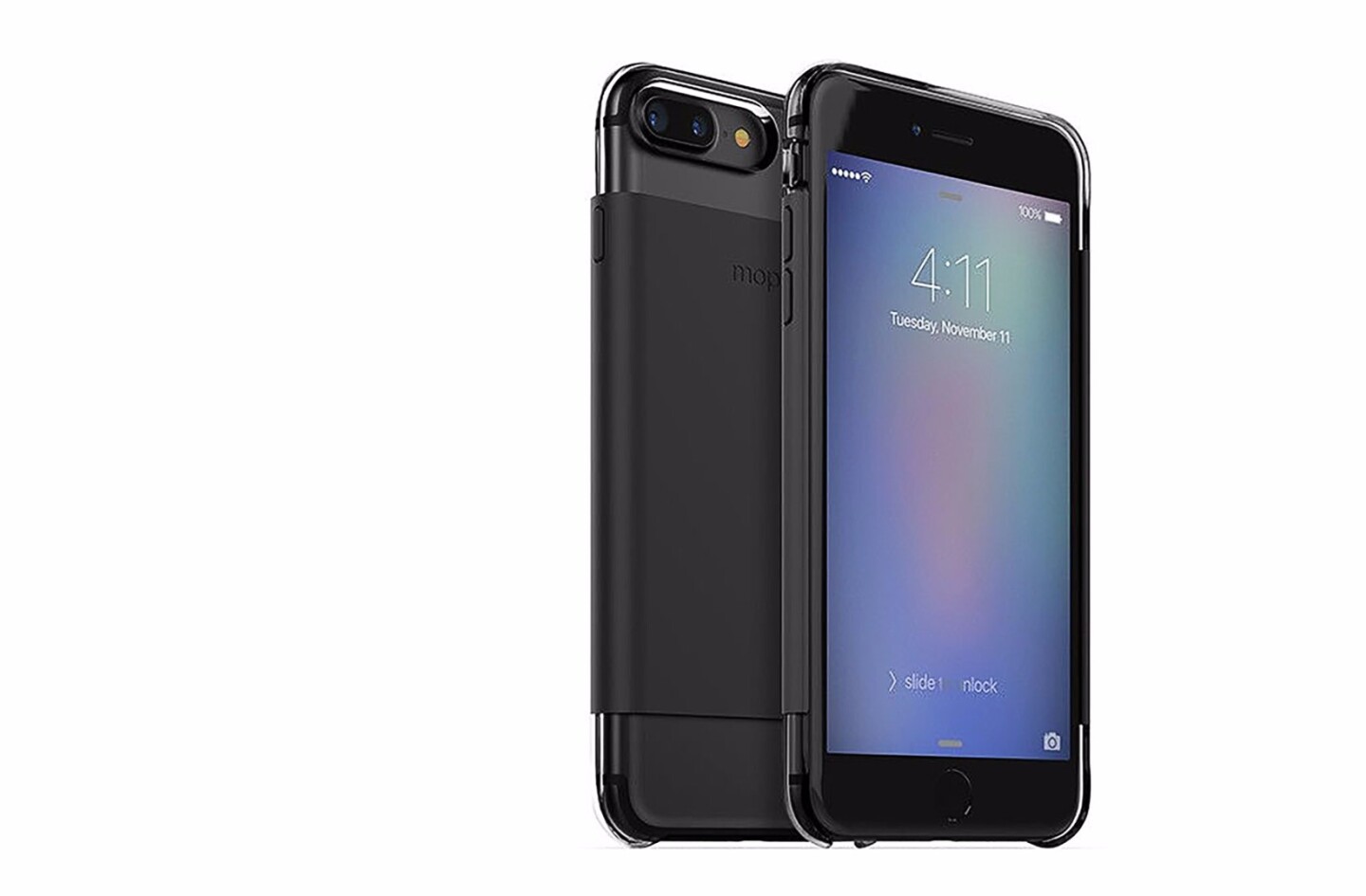 The base case of Mophie's Hold Force for iPhone 7