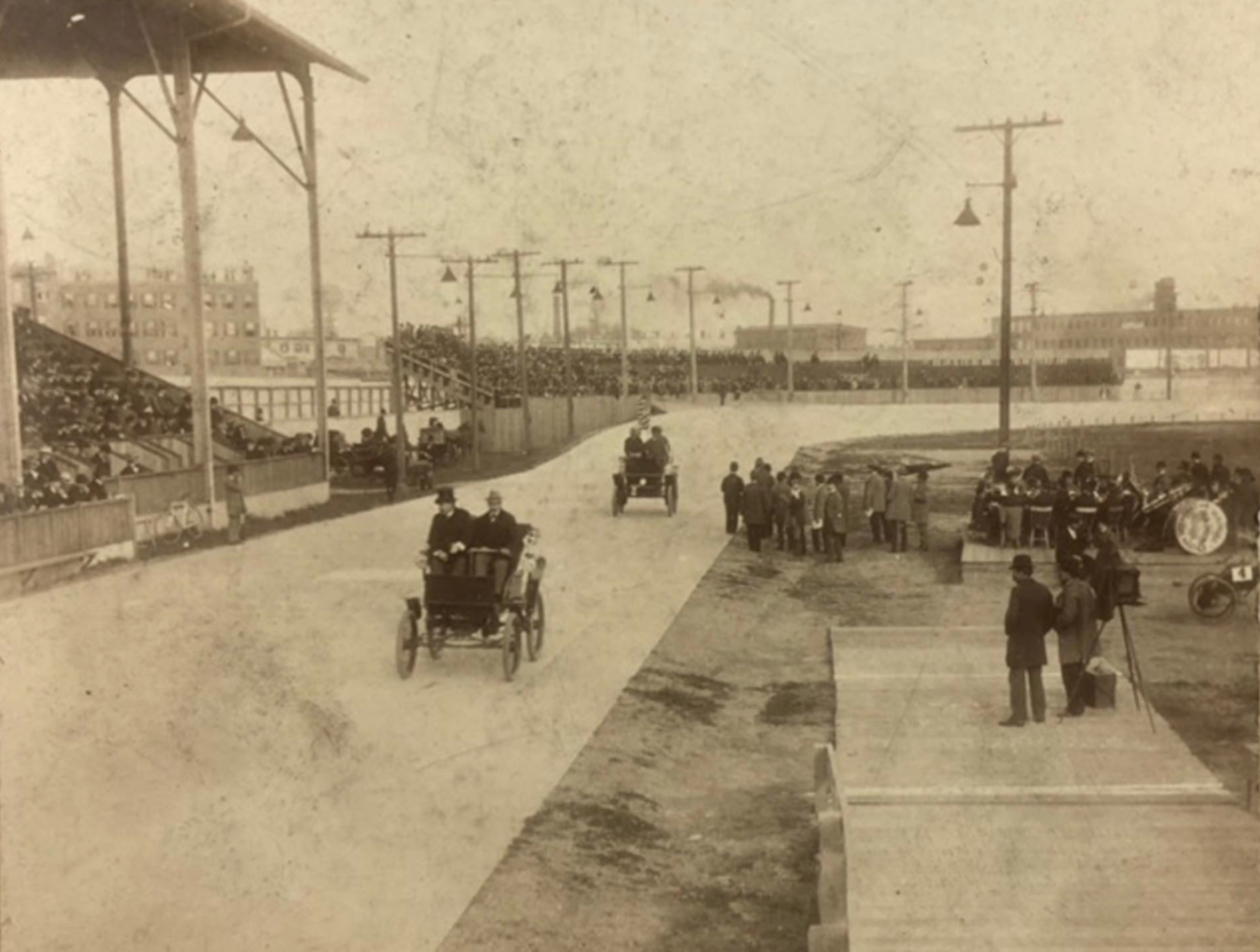 The 1898 Riker Electric was one of the fastest cars in America during its time