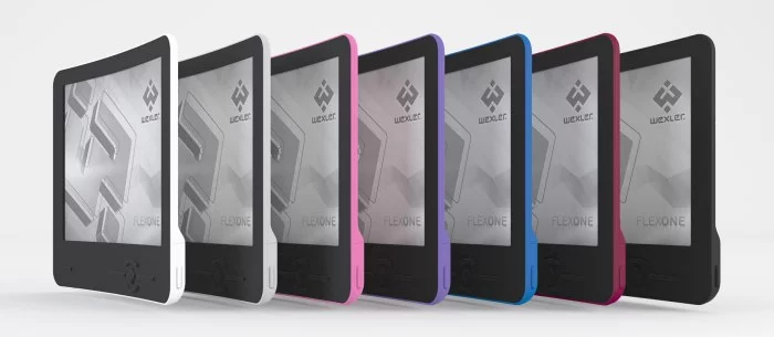 Wexler's Flex ONE, claimed to be the thinnest, lighest ereader yet, is the first flexible ereader based on LG's Electronic Paper Display technology