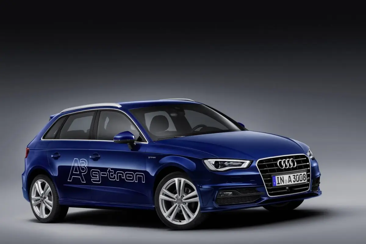 According to Audi, the A3 Sportback g-tron provides a total range equivalent to its turbo diesel alternative