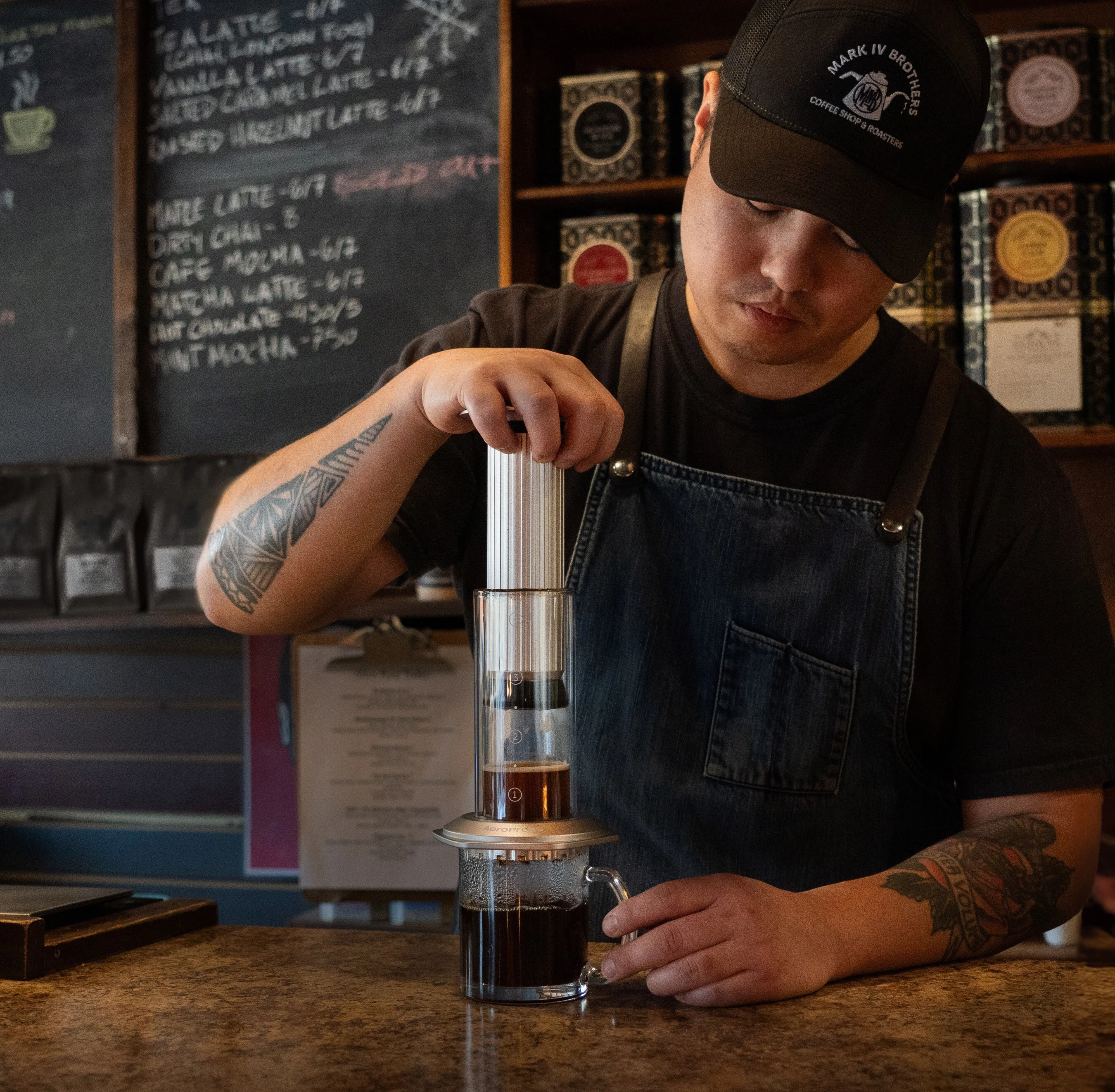 Whether at the coffee shop or at home, the new Aeropress Premium is designed to look as good as its coffee tastes