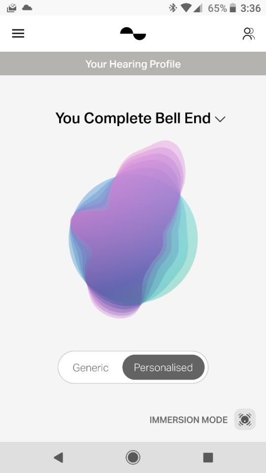 Nuraphones: my hearing profile's all over the place. Oh, and as for the name, I just like to hear the voice say "welcome back, you complete bellend" when I put them on.