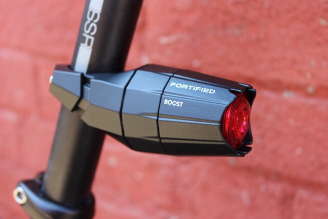 The Afterburner Boost puts out 60 lumens, while the standard model manages 30 (Photo: Ben Coxworth/Gizmag.com)