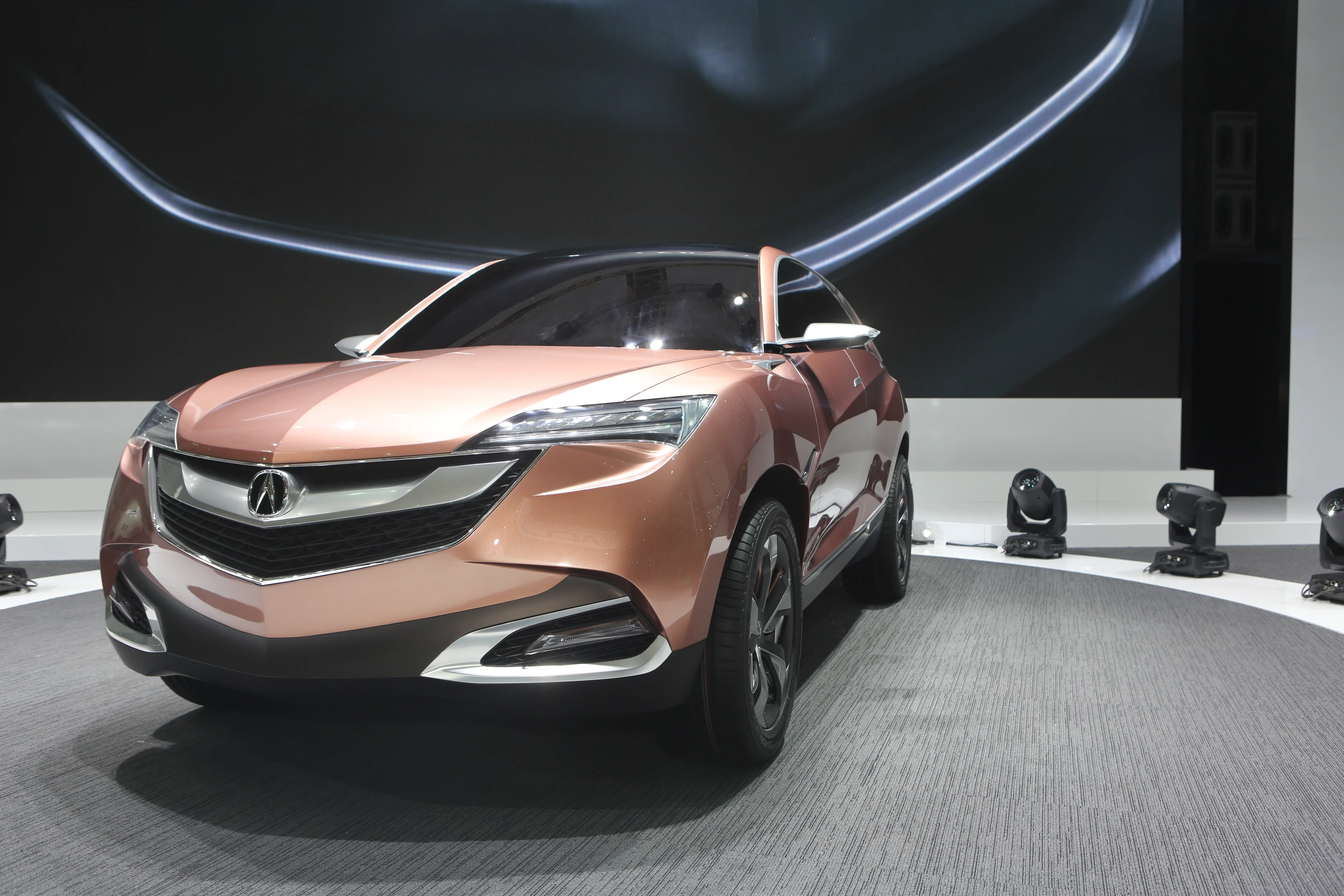The SUV-X is the first Acura concept to debut outside of North America