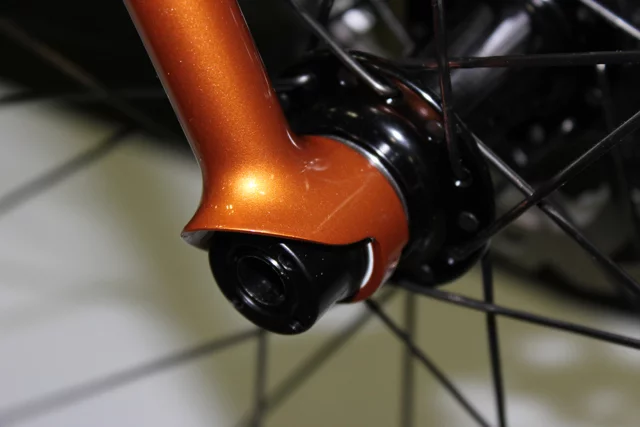 There's this fork detail (Photo: Ben Coxworth/Gizmag.com)