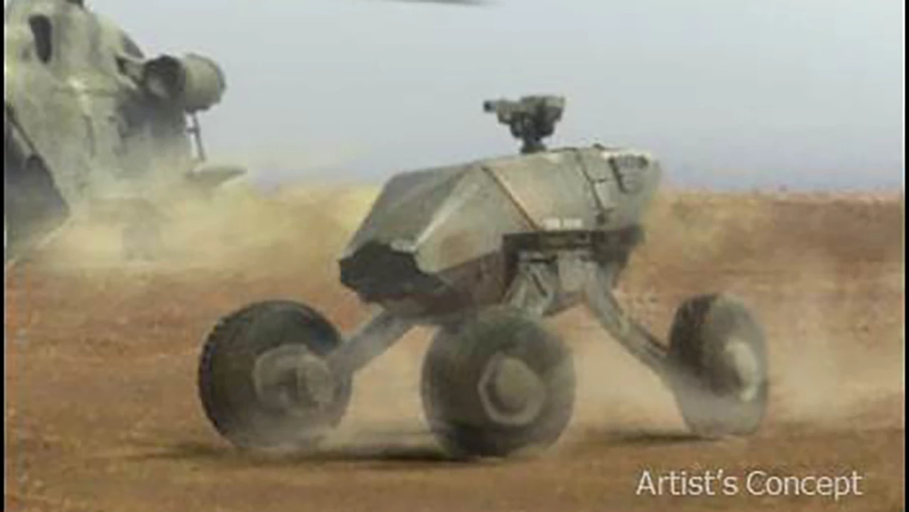 The goal of the GXV-T program is to create a new type of all-terrain vehicle that’s smaller, faster and provides the crew with a similar level awareness afforded to fighter pilots (Image: DARPA)