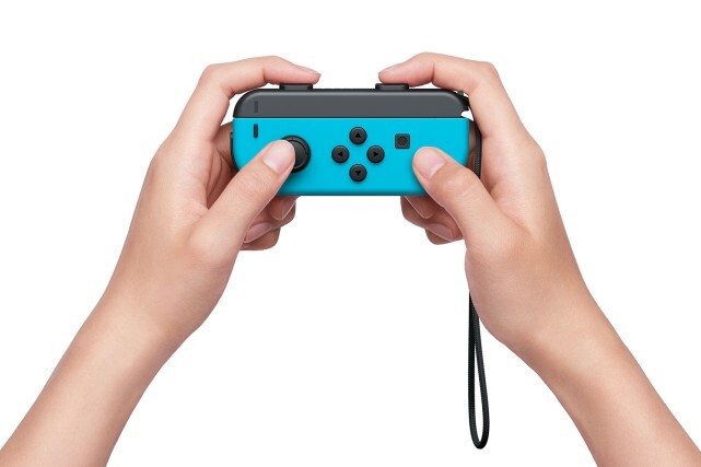 The Nintendo Switch Joy-Con is surprisingly comfortable in the hand - at least, in short bursts