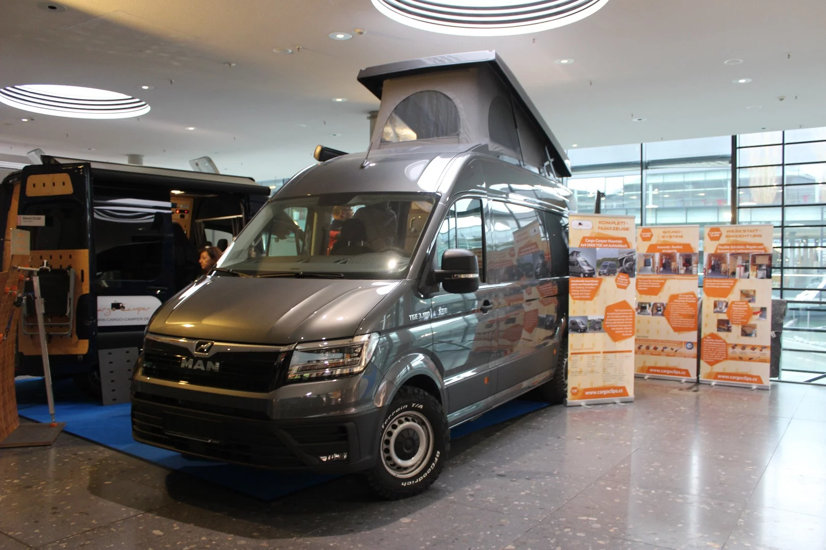 Autocom shows off its Cargo Campers at CMT 2019