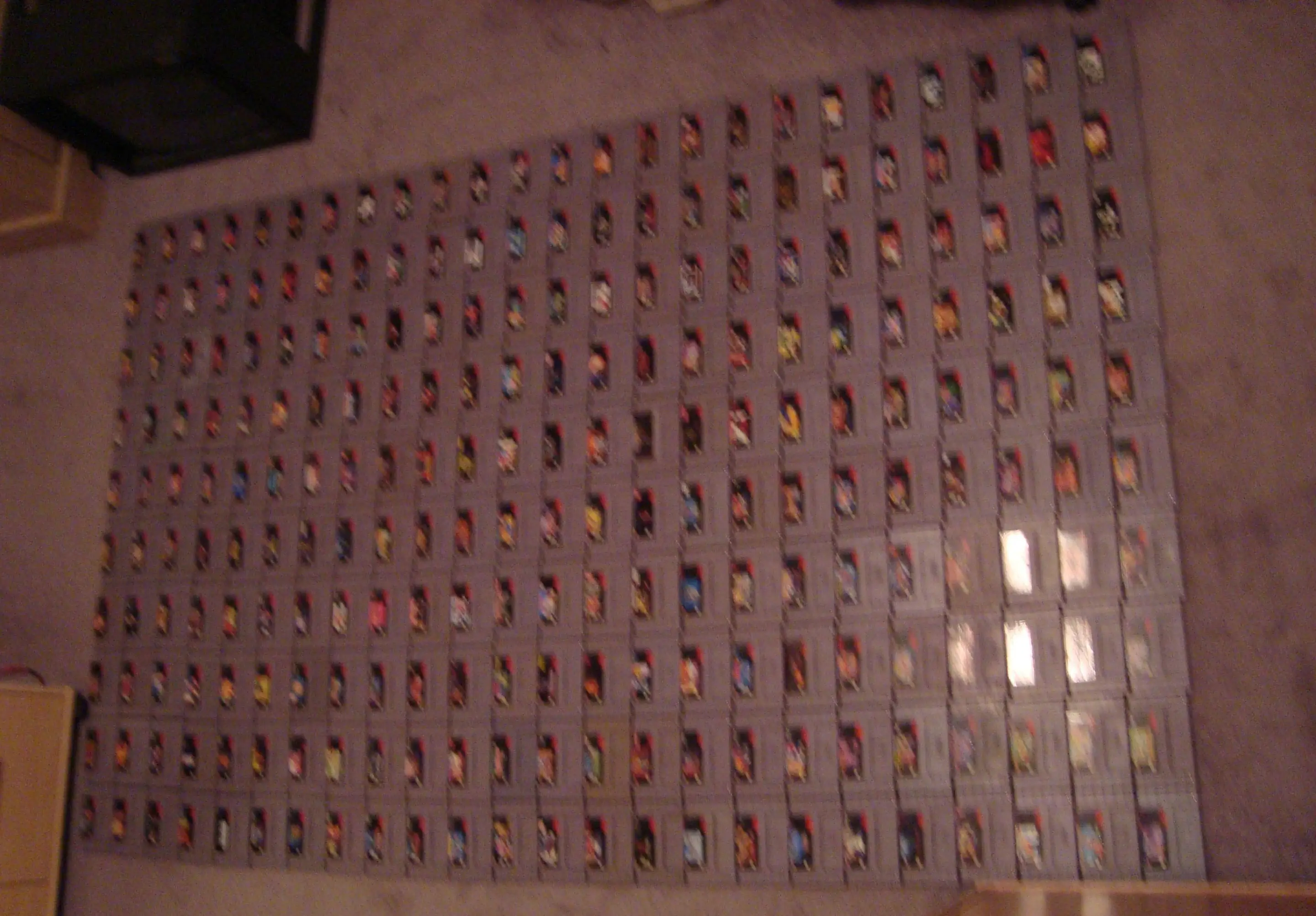 Another huge display of SNES carts