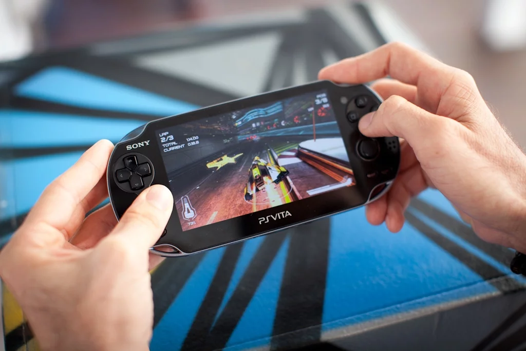 WipeOut 2048 on Sony's latest (and greatest?) portable gaming console, the PS Vita