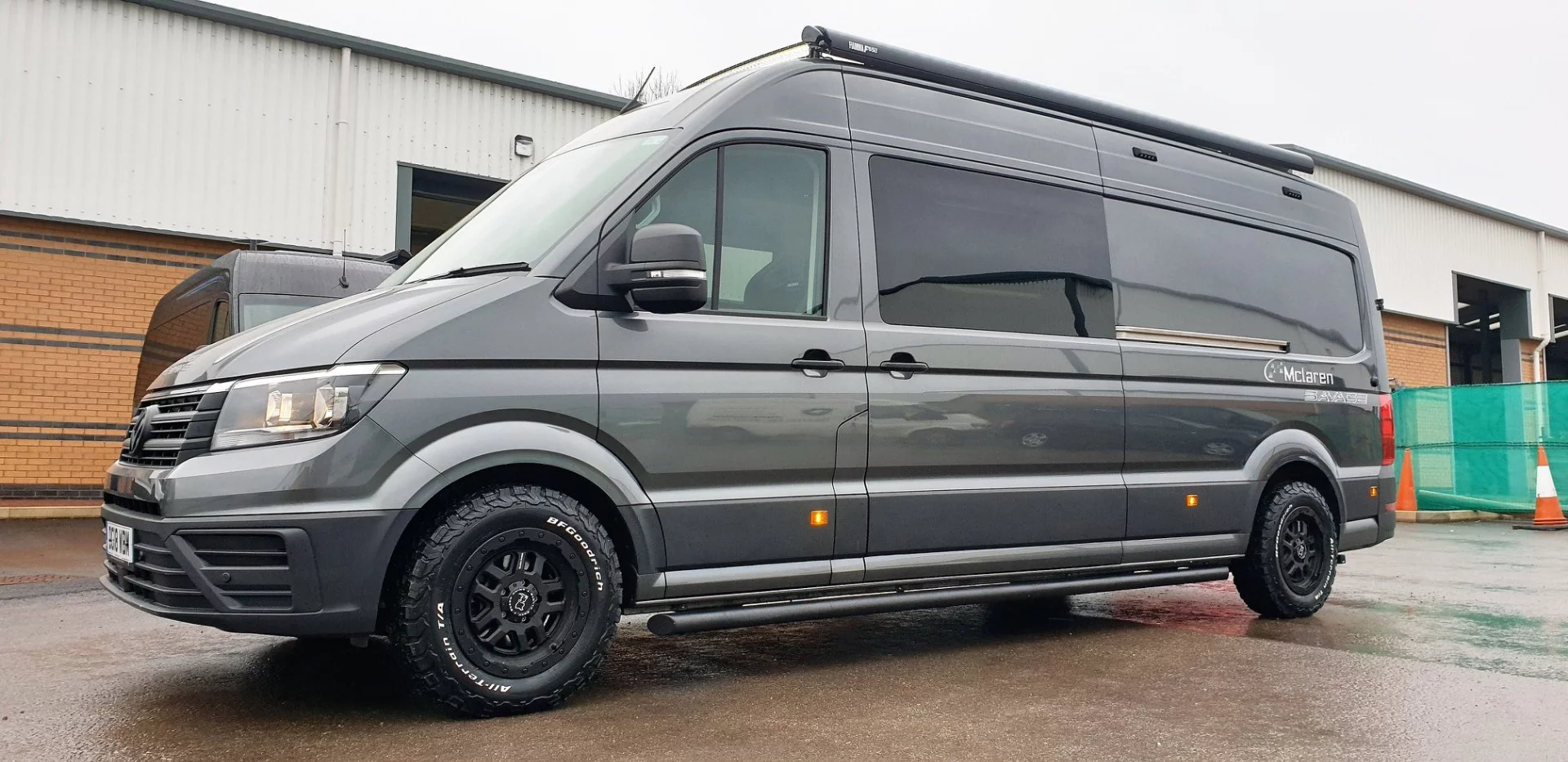 Mclaren turns the Volkswagen Crafter into a rugged, sporty camper van
