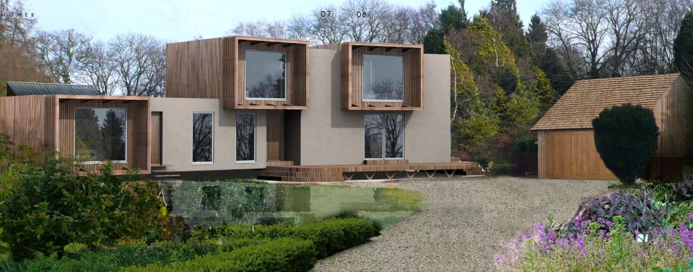 The world's first bespoke home to be manufactured on site by Facit Homes