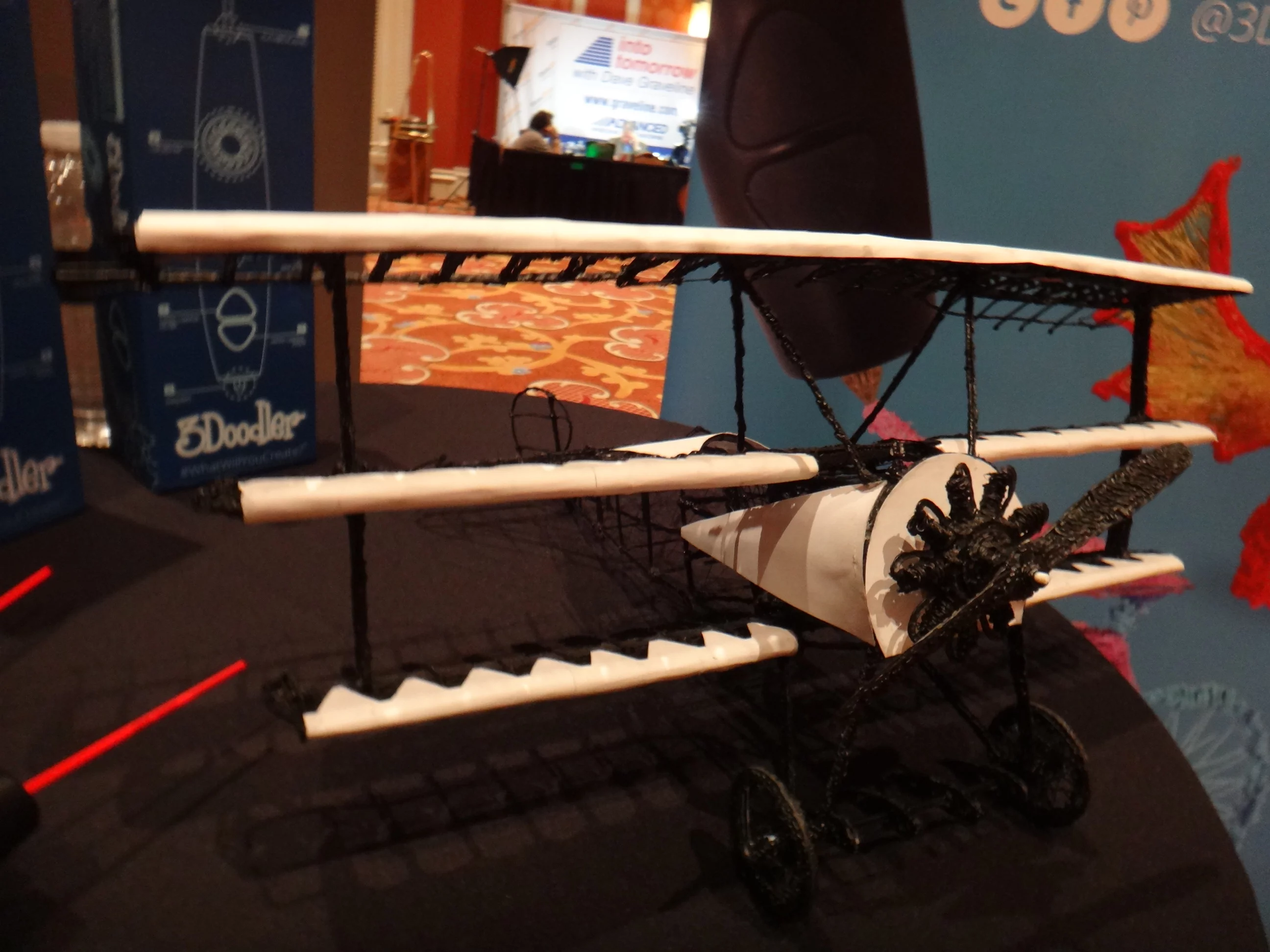 The pen may have a few practical applications as almost a multi-colored glue gun, but the 3Doodler's main purpose is to just be creative