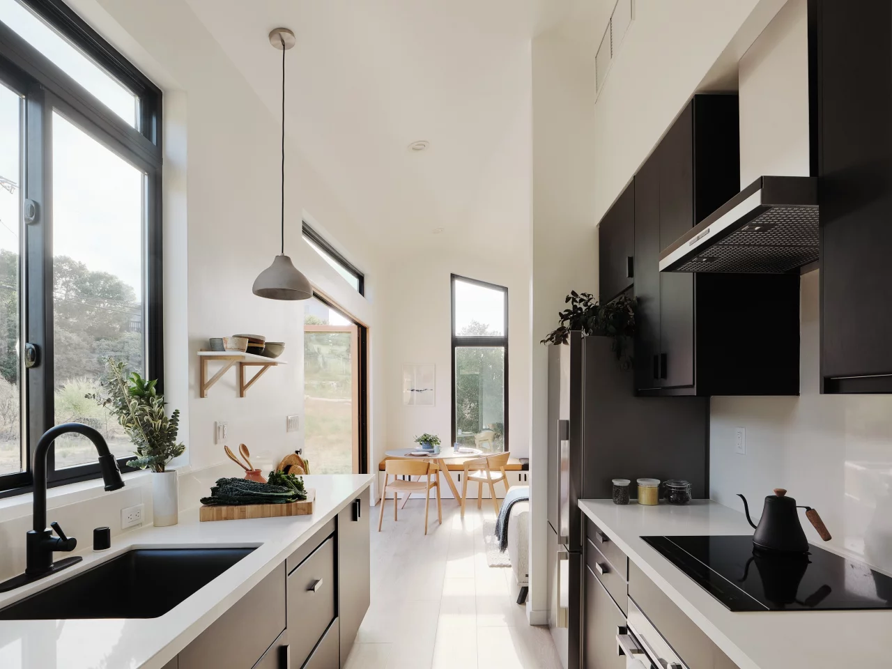 The home comes complete with full modern kitchen