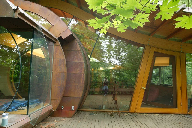 Roy Wilkinson must have the coolest house on the block.