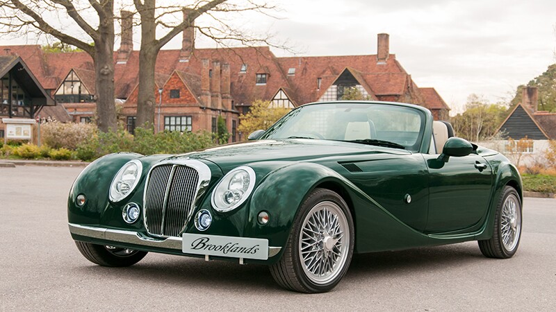 The Brooklands is a special version of the Roadster