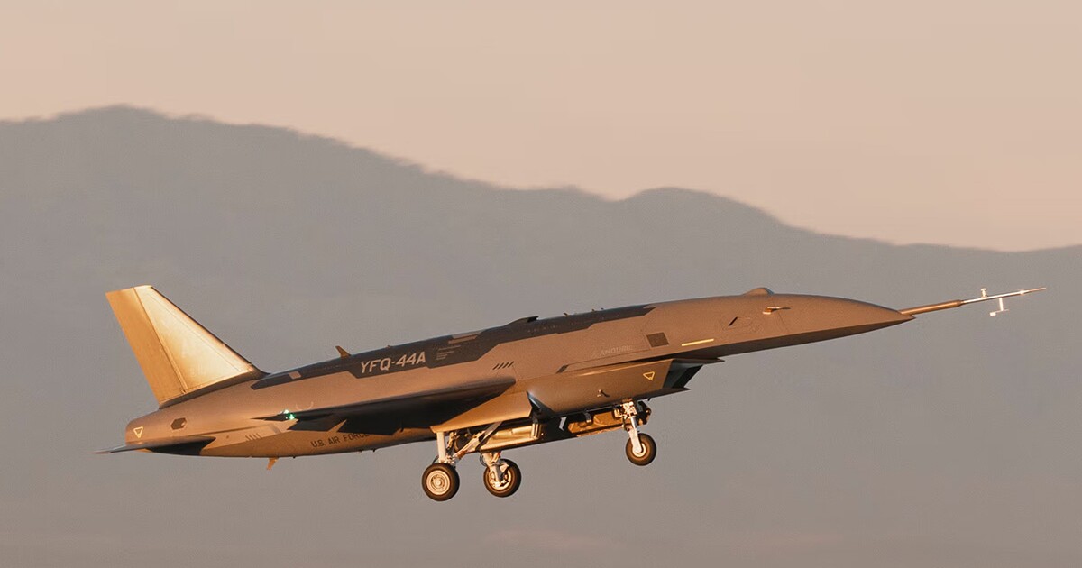 Anduril's autonomous Fury fighter jet completes first test flight