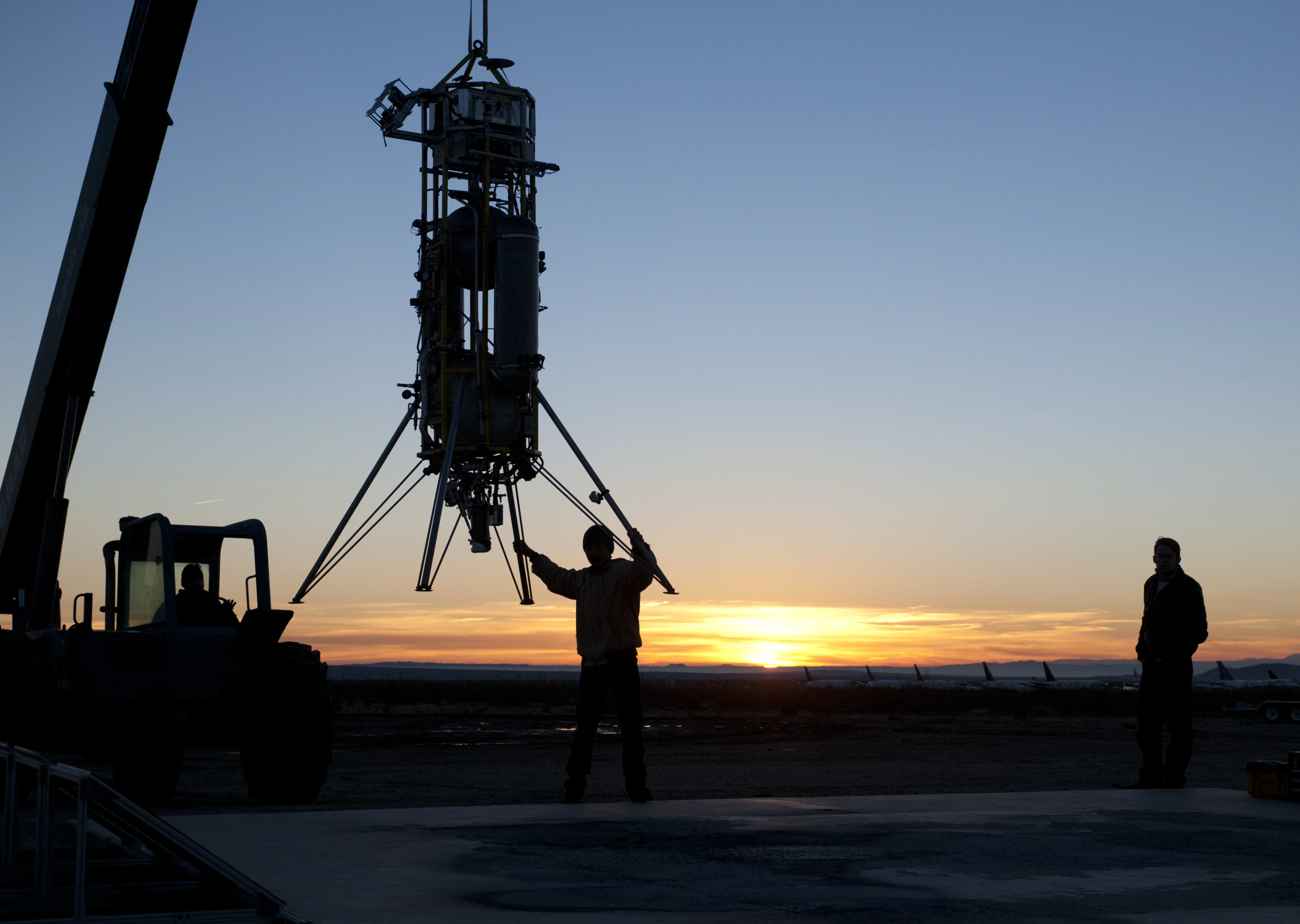 The ADAPT demonstration vehicle has recently tested LVS and G-FOLD landing technologies (Photo: NASA)