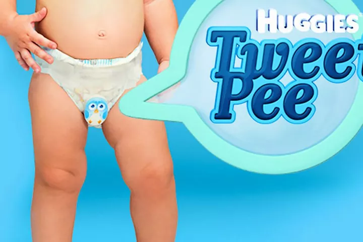 TweetPee mounted and ready for action (Photo: Kimberly-Clark)