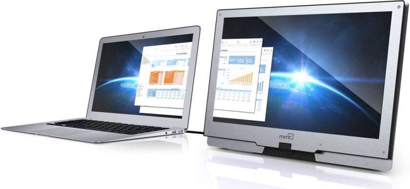 MMT's Monitor2Go can be used to extend the display of a netbook or PC