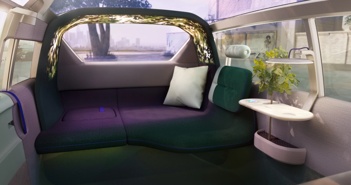 Inside the "Chill" oasis