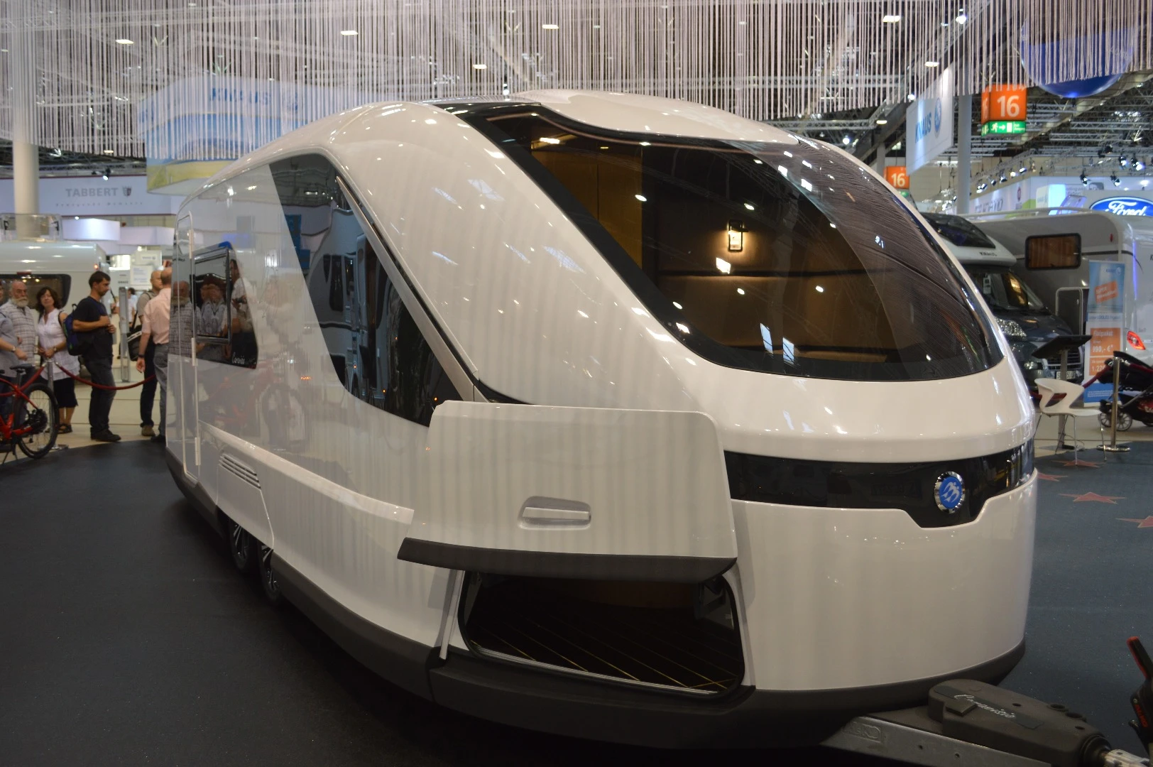 Caravisio design study at the 2013 Düsseldorf Caravan Salon