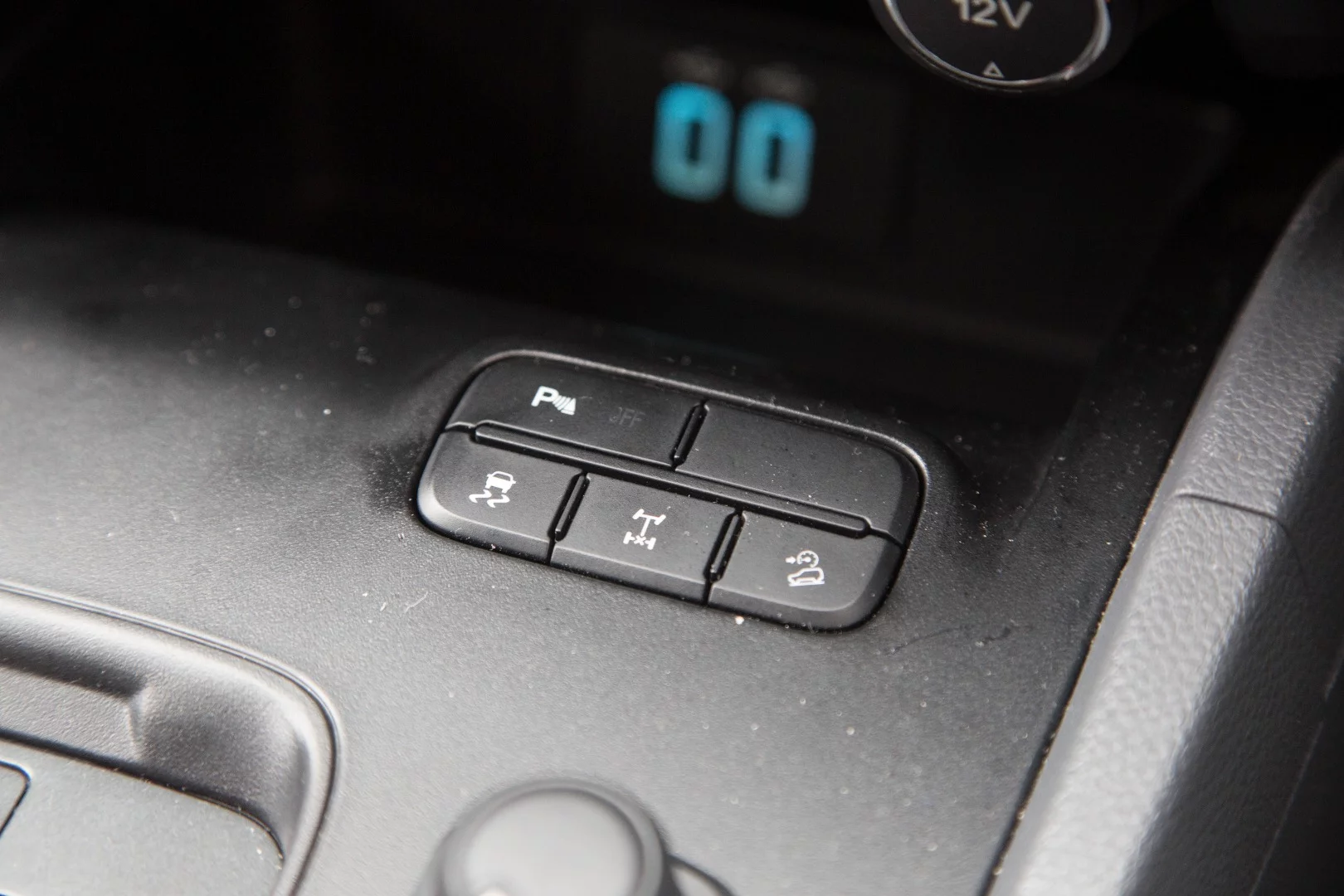 There's an electronic locking differential in the Ranger Wildtrak