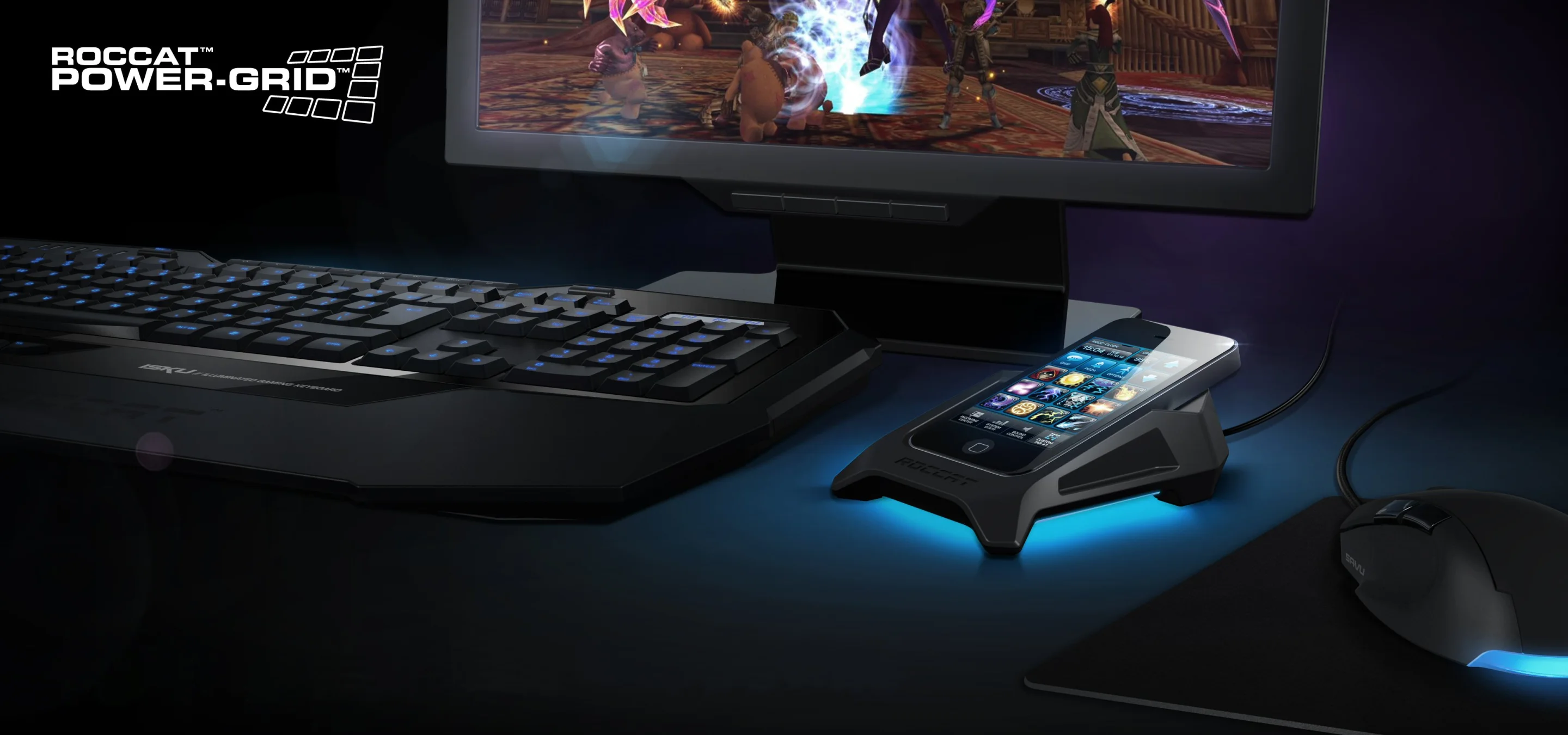 ROCCAT has developed a system that turns a smartphone into a control board for PC gaming