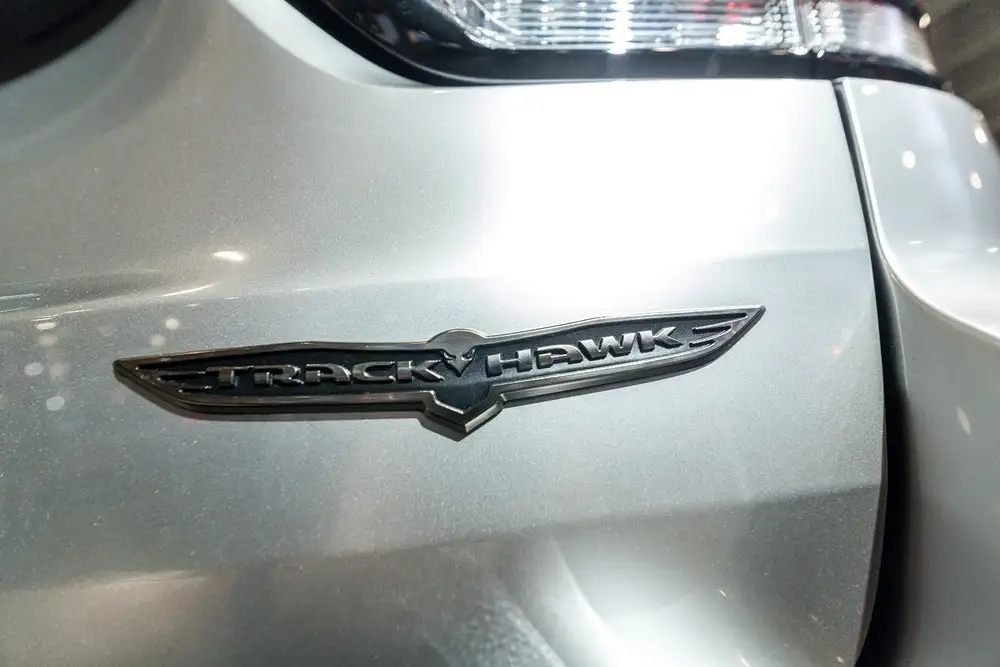 The Jeep Grand Cherokee Trackhawk debuts at the 2017 New York Auto Show