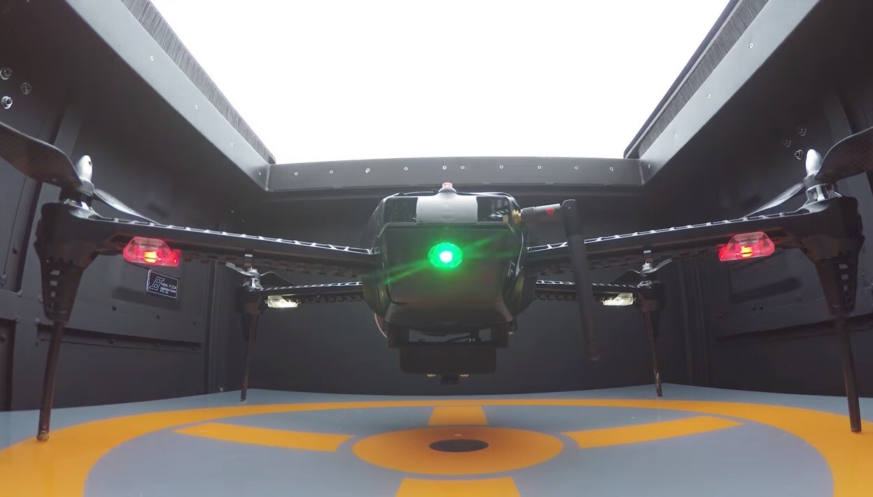 Dronebox is seen as the UAV solution to follow on from the likes of remote monitors and camera systems used today