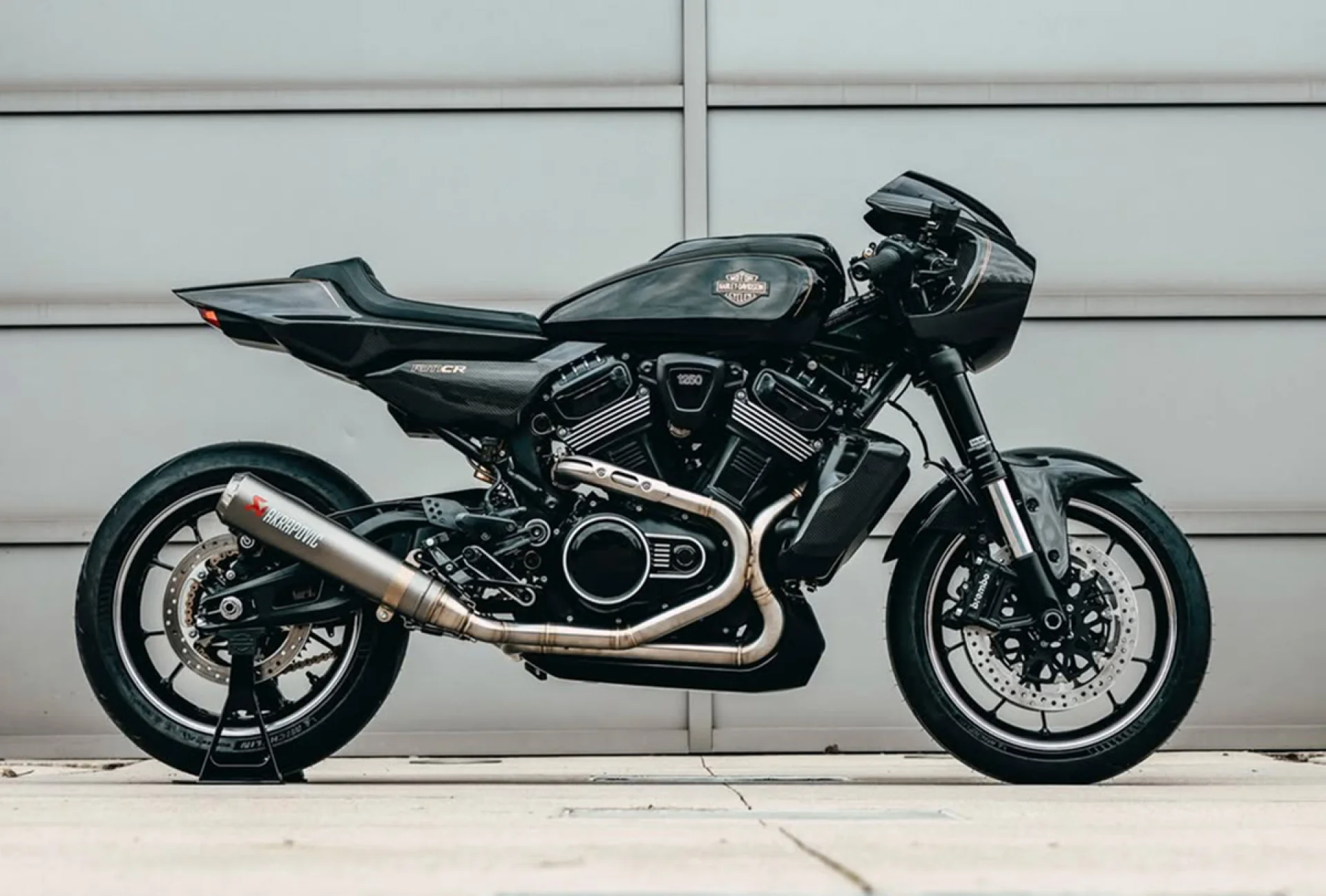 Harley Raptor Harley-Davidson's radical new café racer concept