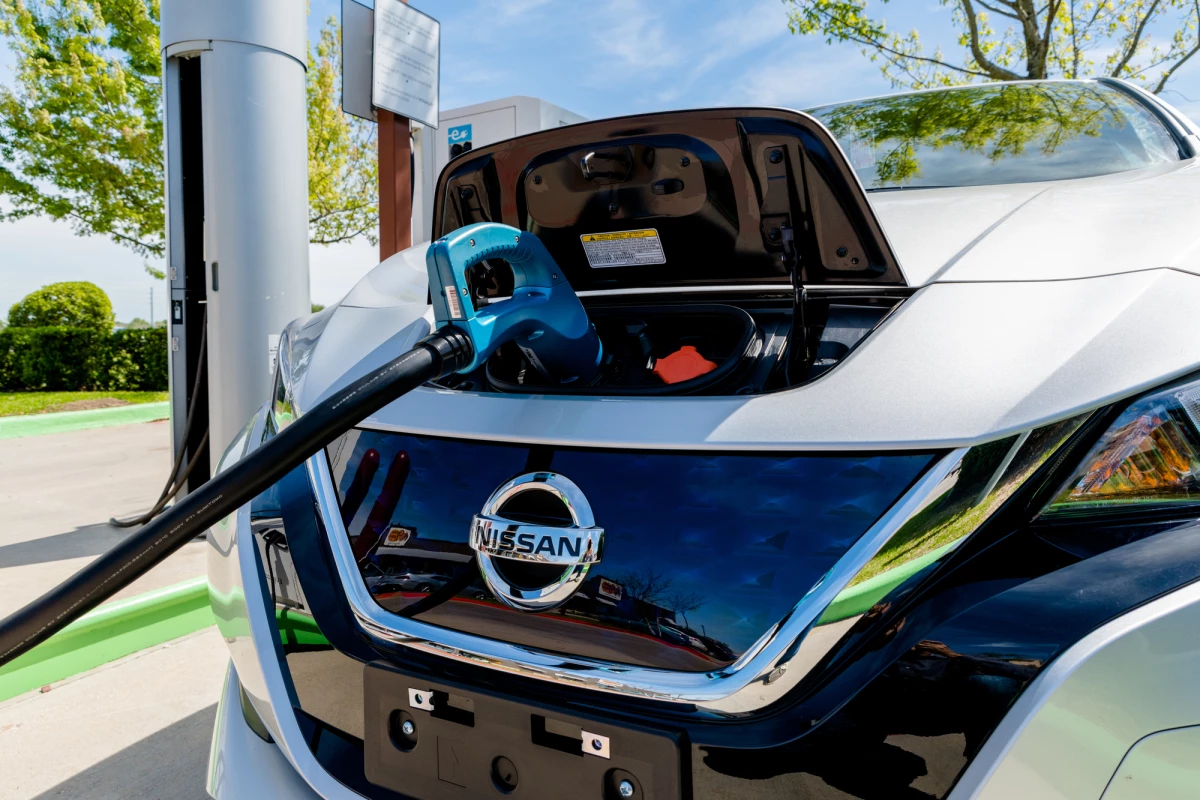 Four different electric car makes and models were included in the study