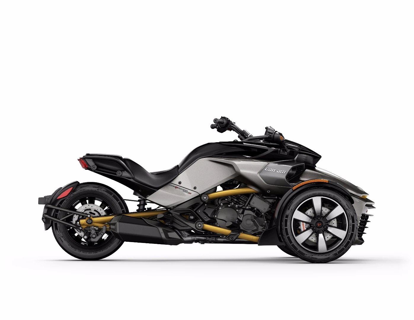 A full side view of the F3-S