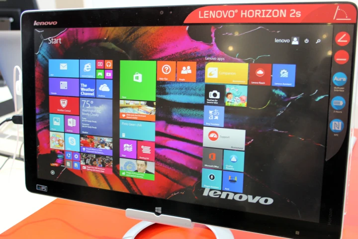 The new Lenovo Horizon 2s from the show floor at IFA
