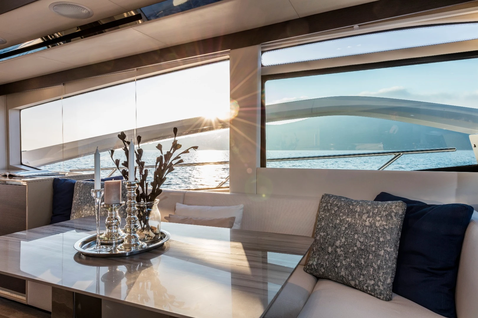 The interior of the 62FLY