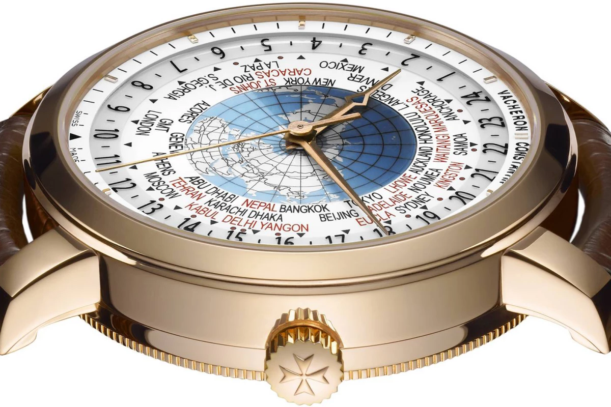 Vacheron Constantin's Patrimony Traditionnelle World Time model tells the time in all the world's 37 time zones