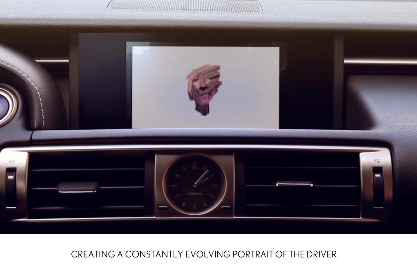 Art is Motion paints displays on the dash view screen